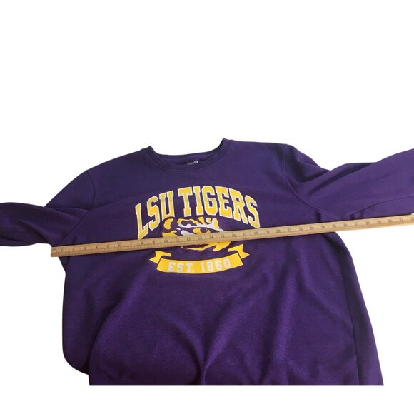 LSU Tigers Pullover Crewneck Sweatshirt Captivating Apparel Women 2XL - Picture 4 of 8
